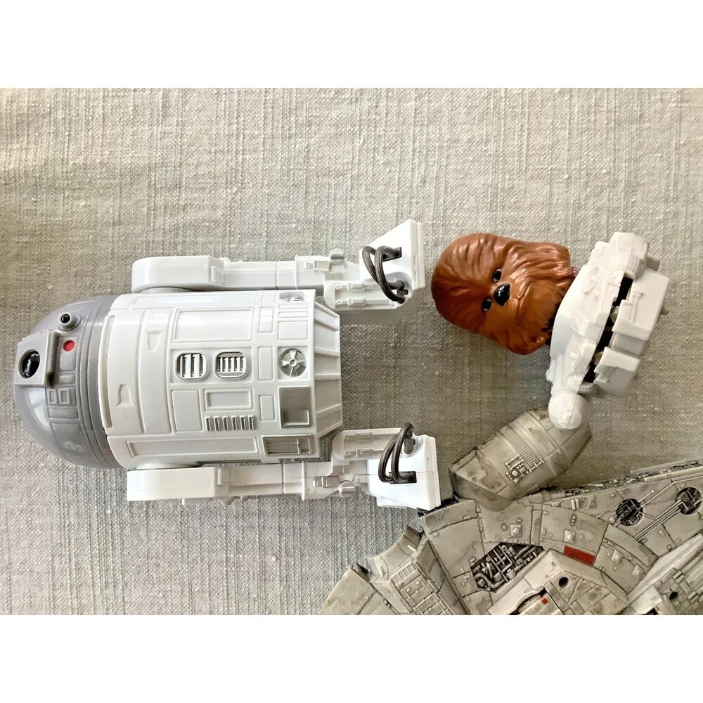 Star Wars Toys Vintage Millennium Falcon R2D2 Chewbacca Vintage to Recent Toys